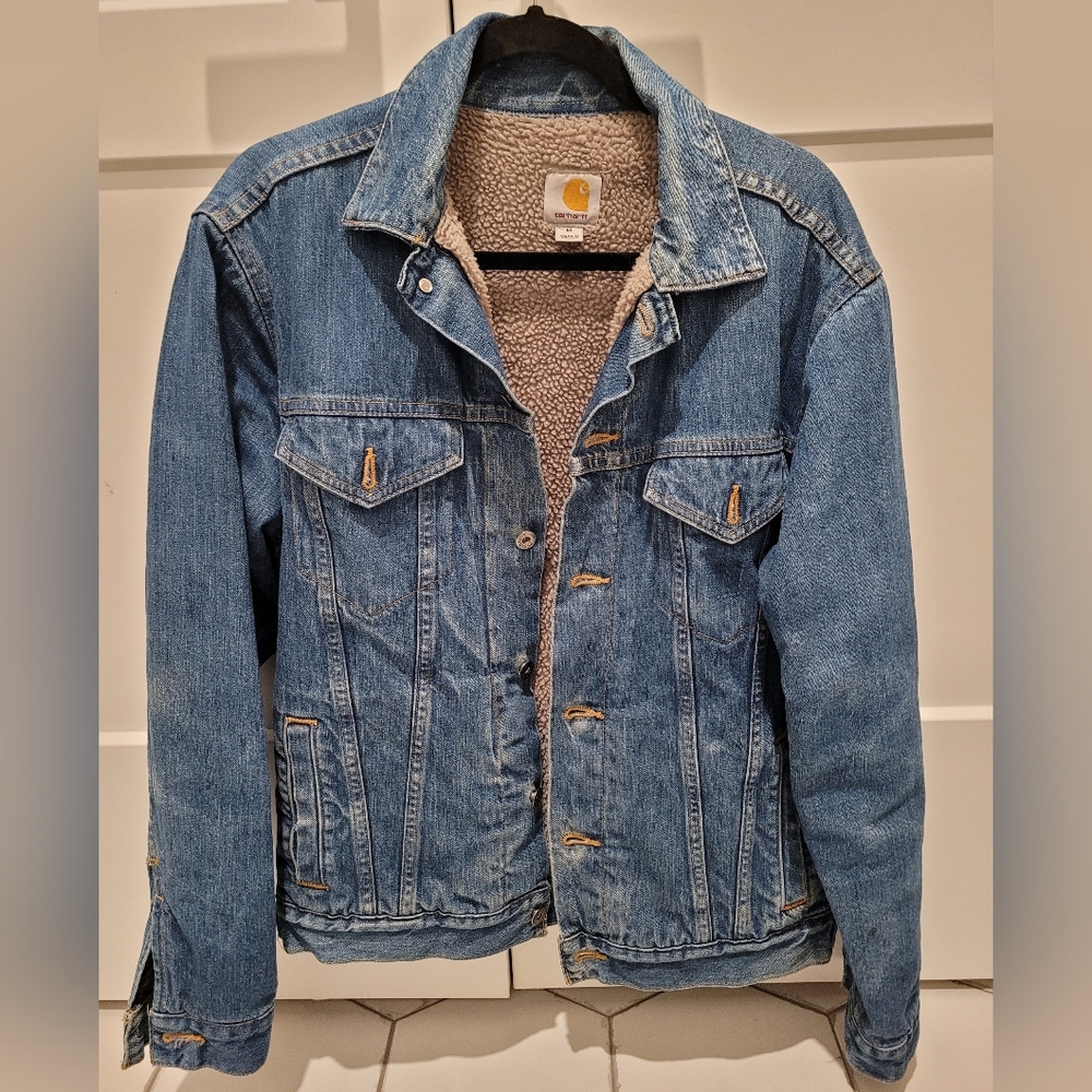 Carhartt Blue Denim Jacket